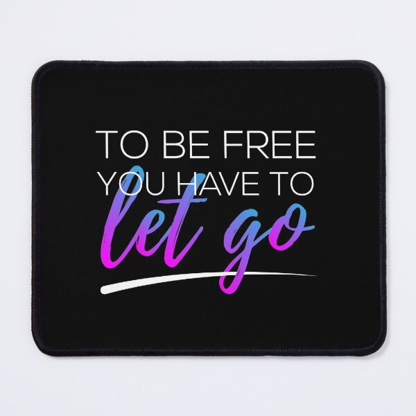 Item preview, To be free you have to let go relax fitted t-shirt designed and sold by ouaredi.