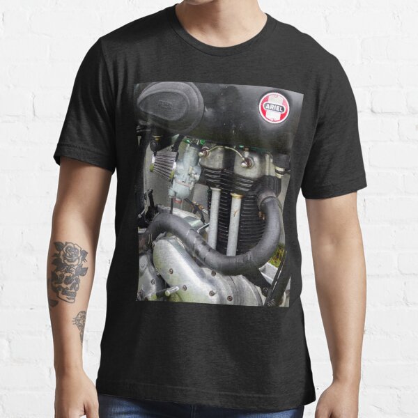 Ariel Ng 350 Wartime Motorbike Engine T Shirt For Sale By Jondelorme