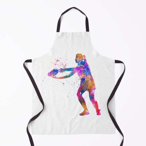 Item preview, women's rugby in watercolor designed and sold by paulrommer.