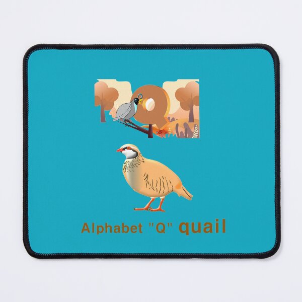 Item preview, Alphabet study "Q" quail designed and sold by mostheristore.