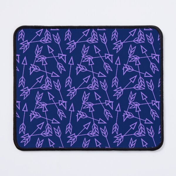 Item preview, Scattered Arrows on Dark Purple designed and sold by The Wellington Boot.
