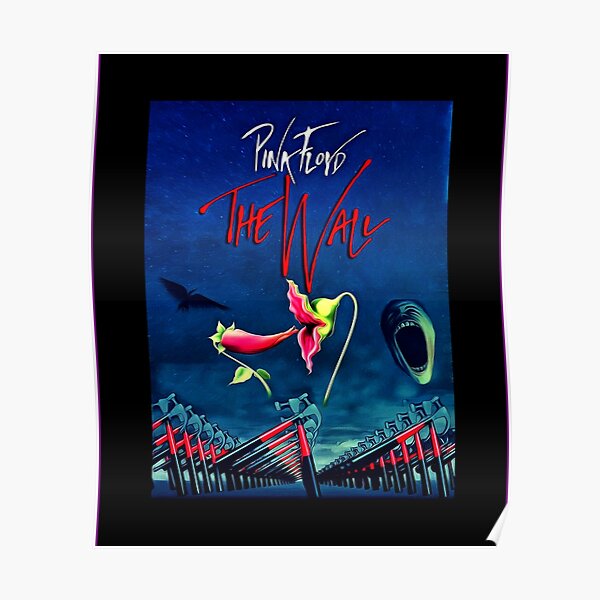 rosa Floyd die Wand Tote Bag Poster