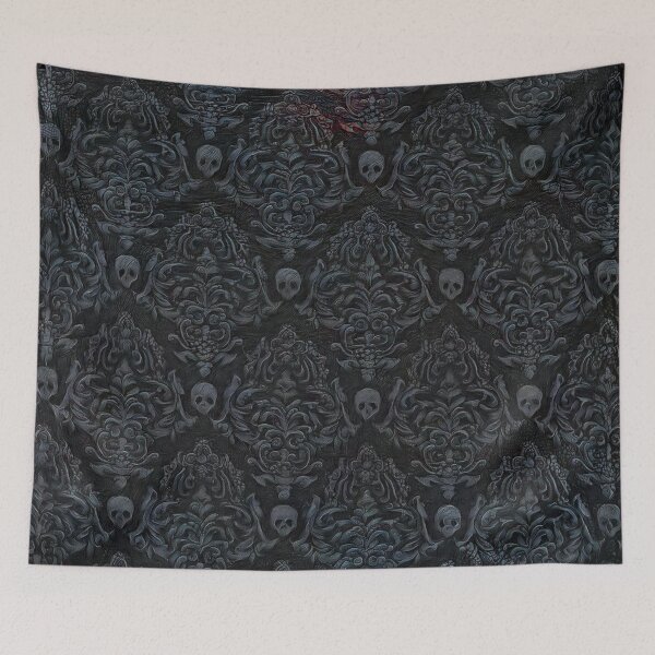 Item preview, Surreal Gothic Horror | Skull Pattern | Spooky Skulls | TM11 designed and sold by triciakitty.