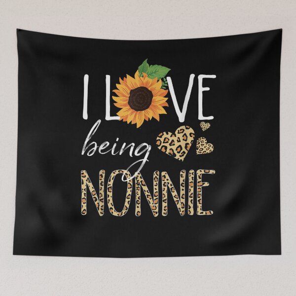 Item preview,  Love Being Nonnie Sunflower Leopard Mothers designed and sold by dlouise22.