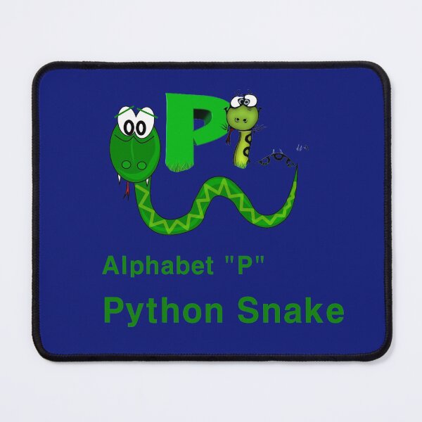 Item preview, Alphabet Study "P" Python Snake designed and sold by mostheristore.