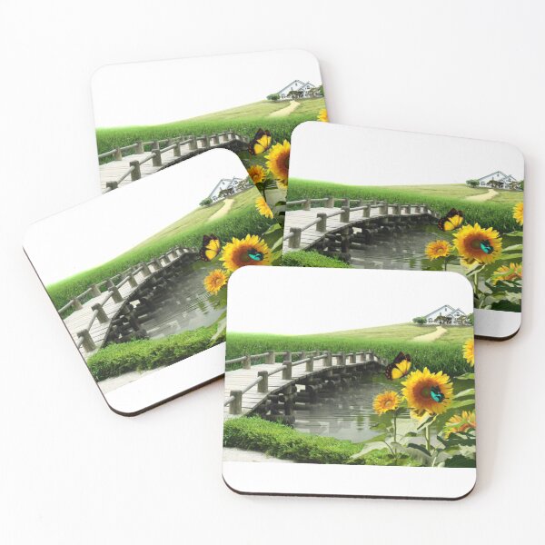 Item preview, wooden bridge designed and sold by Roshan Keenoo.