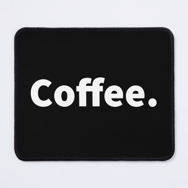 Item preview, Coffee. Simple cranky and funny coffee design on a t-shirt and sticker.  designed and sold by PlainCrankyT.