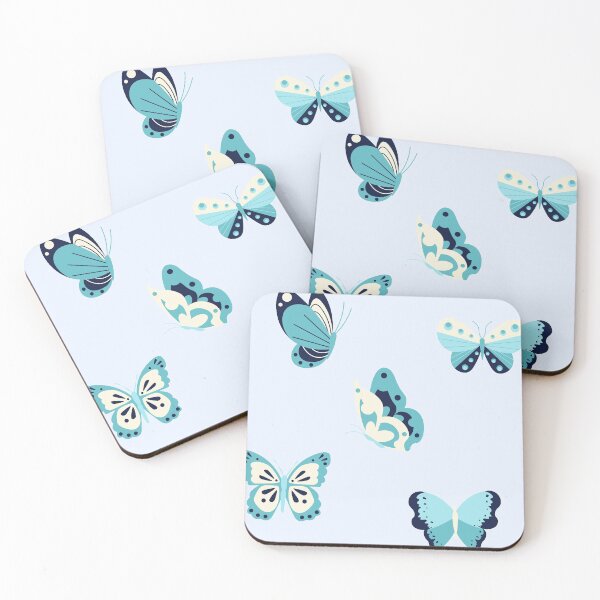 Item preview, Little Blue Butterflies designed and sold by Colorful Misfits.