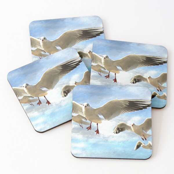 Item preview, Seagulls In Flight designed and sold by James DeFazio.