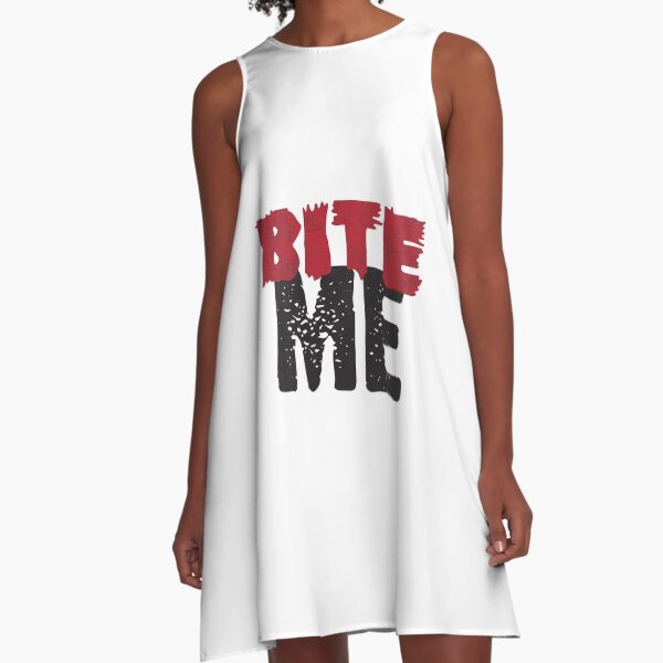 Bite Me A-Line Dress
