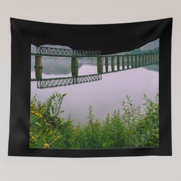 Item preview, wooden bridge designed and sold by Roshan Keenoo.