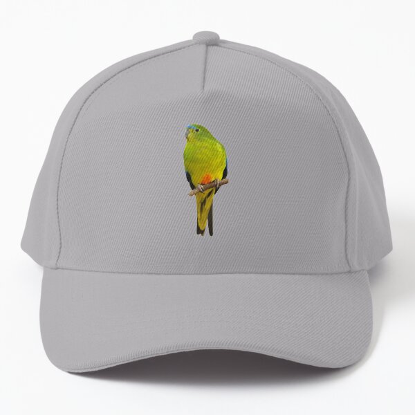 Orange-bellied Parrot Baseball Cap