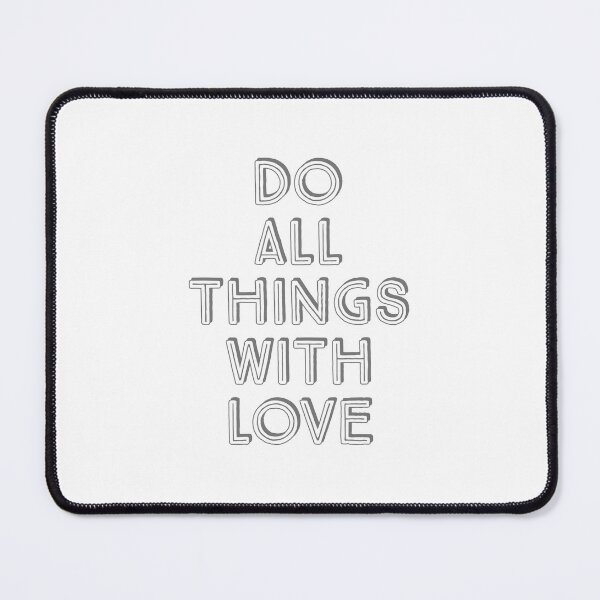 Item preview, DO ALL THINGS WITH LOVE designed and sold by Inspirationmotivation.