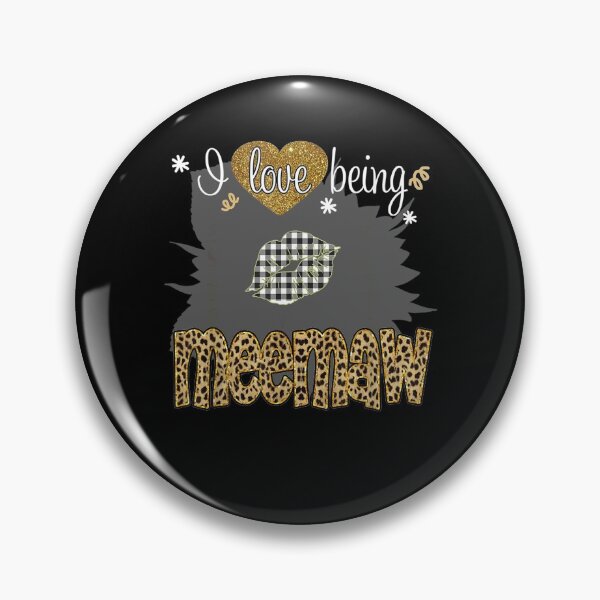 Item preview,  Love Being Meemaw Sunflower Leopard Mothers designed and sold by dlouise22.