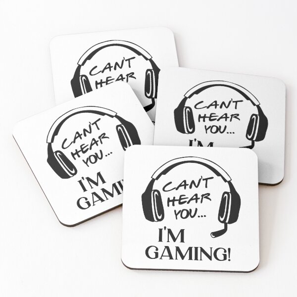 Item preview, Can't hear you... I'm gaming! designed and sold by Zexten.
