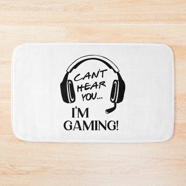 Item preview, Can't hear you... I'm gaming! designed and sold by Zexten.
