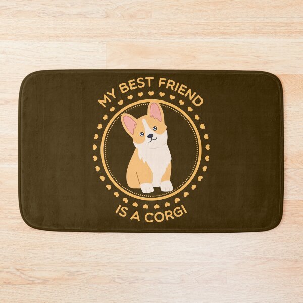 Item preview,  My Best Friend Is A Corgi, Cute, Corgi, Dog Lovers Design designed and sold by stickers-custom.