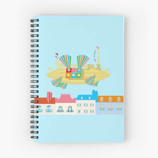 Item preview, Flapping Fans Dirigible Flying Machine Flying Over City designed and sold by Anna Lemos.
