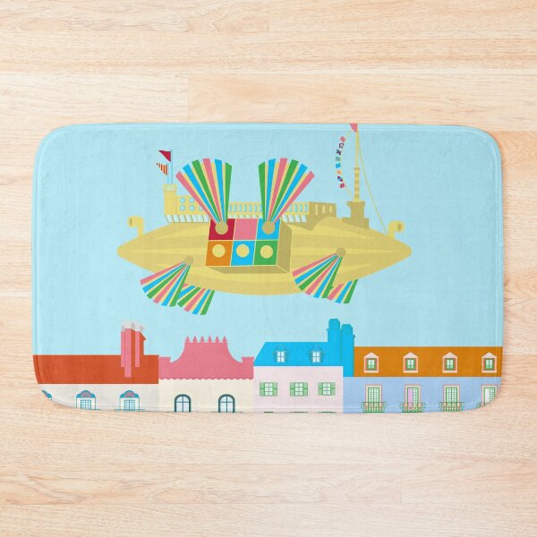 Item preview, Flapping Fans Dirigible Flying Machine Flying Over City designed and sold by Anna Lemos.