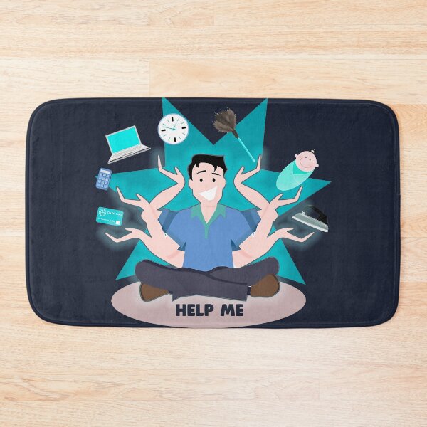 Item preview, The Young Man And The Things For A Thousand Hands Telling 'Help Me' designed and sold by Phantasmal-2-do.