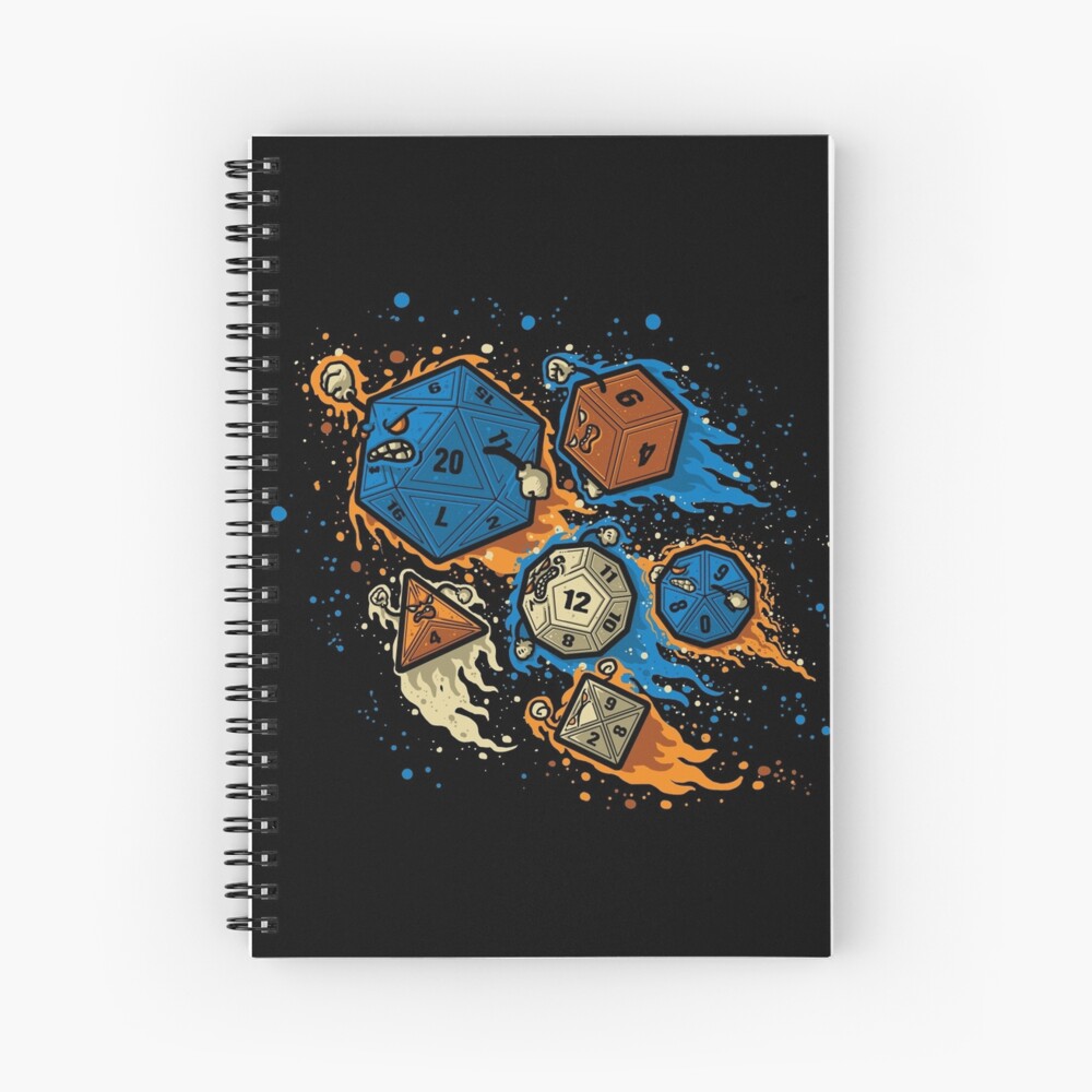Item preview, Spiral Notebook designed and sold by Letter-Q.
