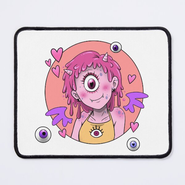 Item preview, Monster Cyclops Girl with wings designed and sold by FizzyVee.
