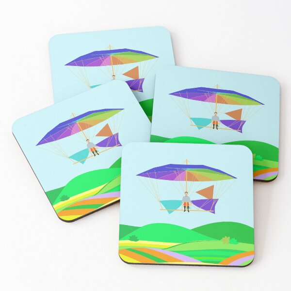 Item preview, Letur Flying his Parachute-Glider Machine 1854 designed and sold by Anna Lemos.