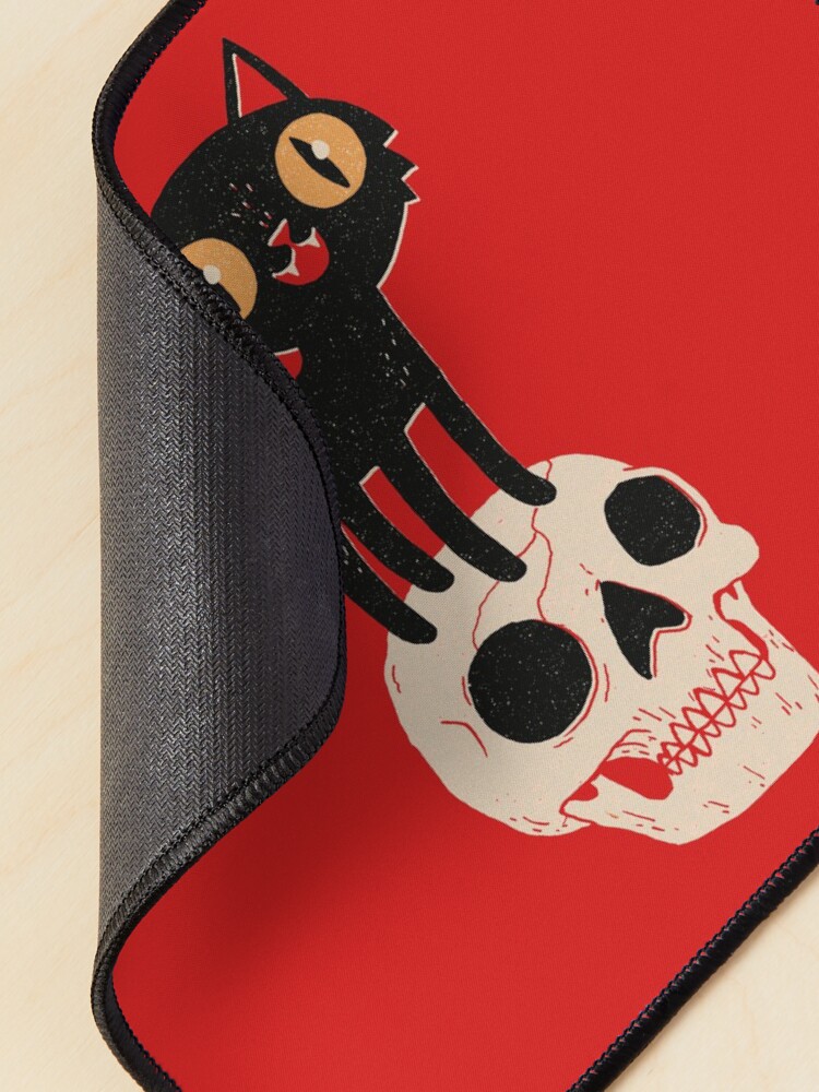 Alternate view of Look What The Cat Dragged In Mouse Pad