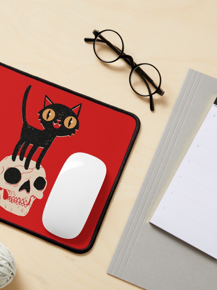 Alternate view of Look What The Cat Dragged In Mouse Pad