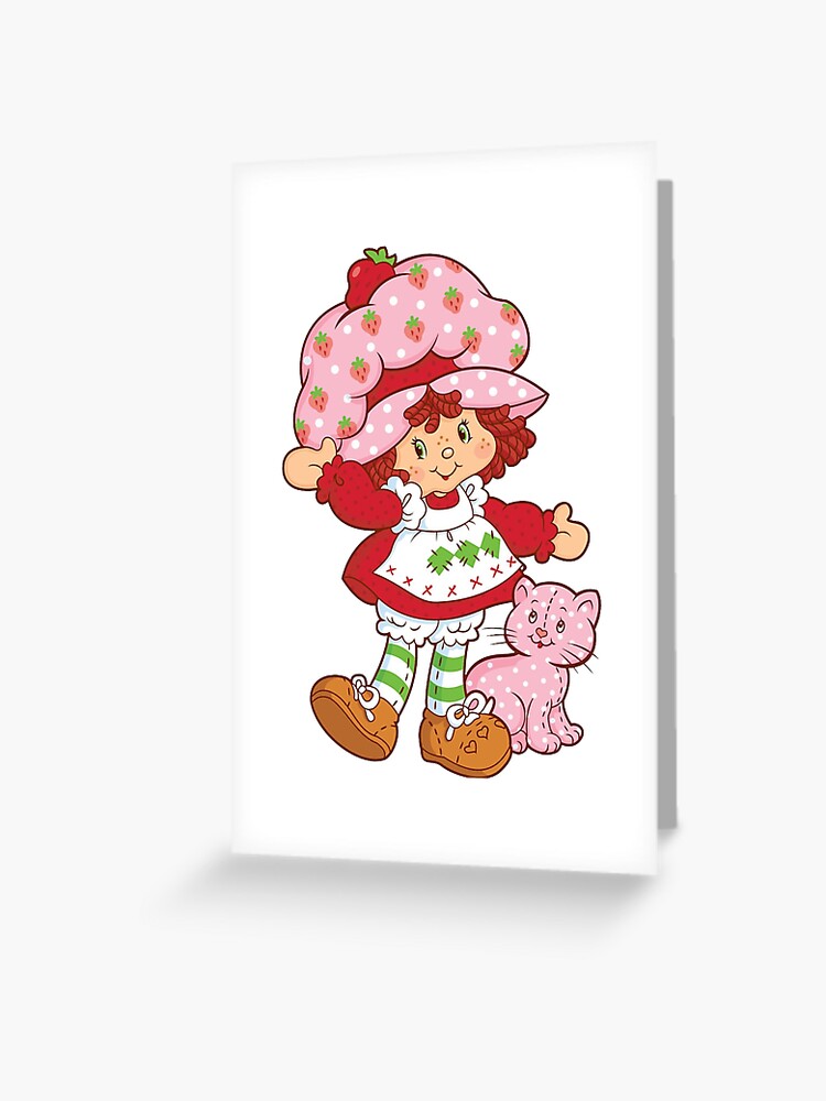 strawberry shortcake greeting cards