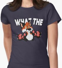 What The Fox? Women's Fitted T-Shirt