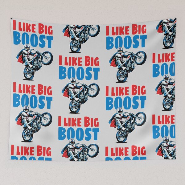 Item preview, I like Like Big Boost Vintage Racing Motorcycle Bike Racer Biker Booster Gift designed and sold by catchyology.