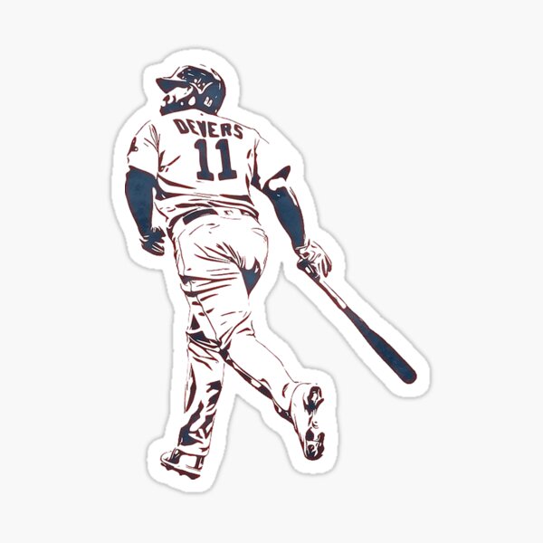 Boston Red Sox: Rafael Devers 2021 GameStar - MLB Removable Wall Adhesive Wall Decal XL