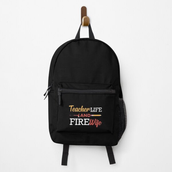 Item preview, Teacher and Firefighter Wife designed and sold by jozefds.