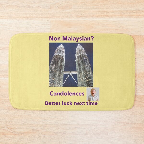 Item preview, "Condolences to Non Malaysians"  pl designed and sold by skoumpourdides.