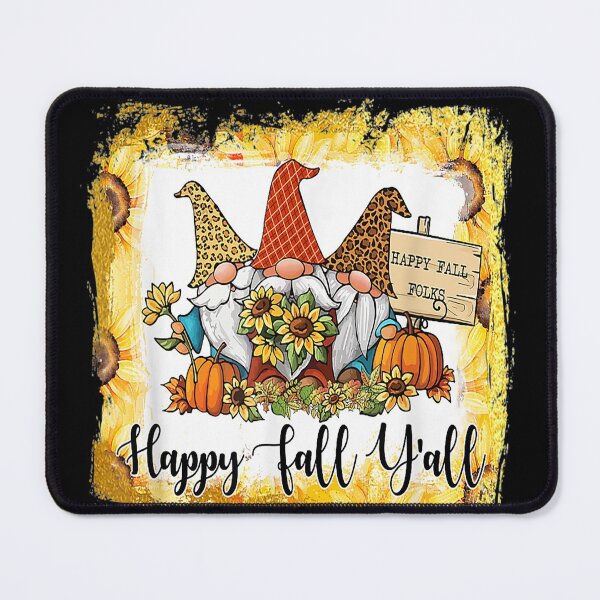 Item preview, Gnome Happy Fall Y'all Pumpkin Leopard Autumn Thanksgiving designed and sold by davidcocatch.