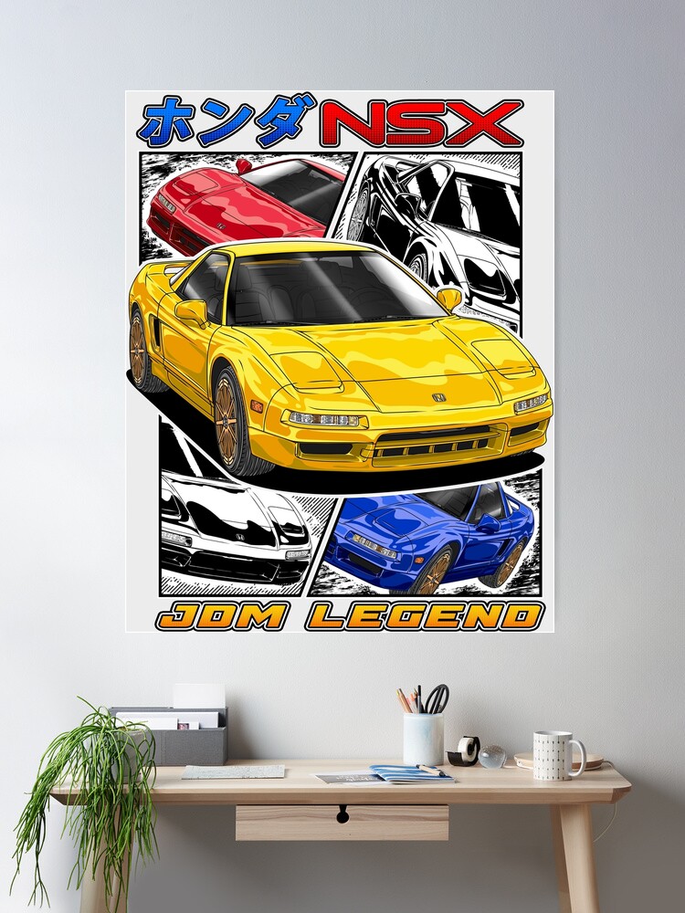 NSX カタログ・ポスター ホンダ NSX カタログ ポスター A3額付き A2・A4変更可 - メルカリ