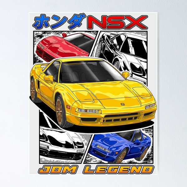 Honda Nsx Posters for Sale | Redbubble