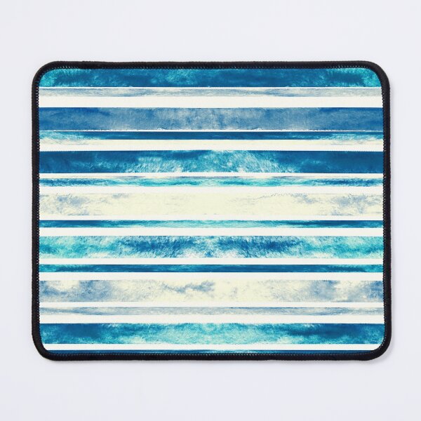 Item preview, Watercolor Stripes - Blue designed and sold by TigaTiga.