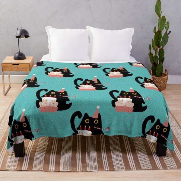 Item preview, Cat Birthday - Curious Cat Series designed and sold by RosalieReeves.