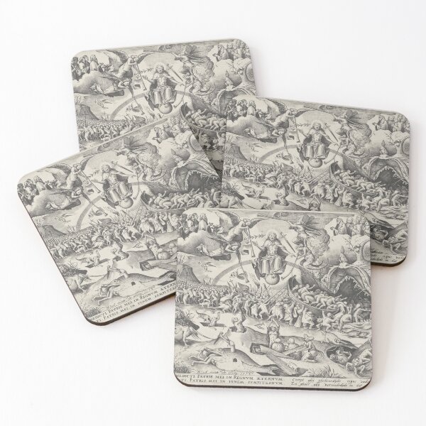 Item preview, The Last Judgement medieval etching designed and sold by Vintage Designs +.