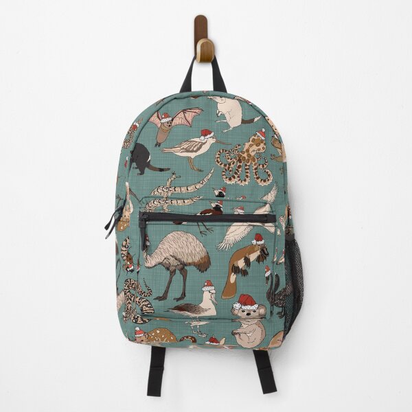 Item preview, Australian Christmas animals - green designed and sold by Claire Bowley.
