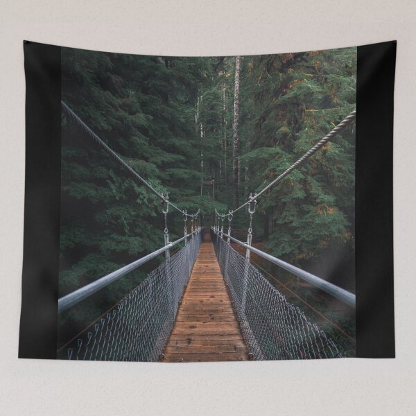 Item preview, wooden bridge designed and sold by Roshan Keenoo.