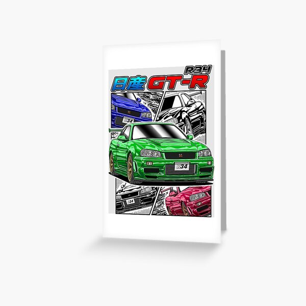 Item preview, JDM Nissan Skyline GT-R R34  designed and sold by JDM Guyvit.