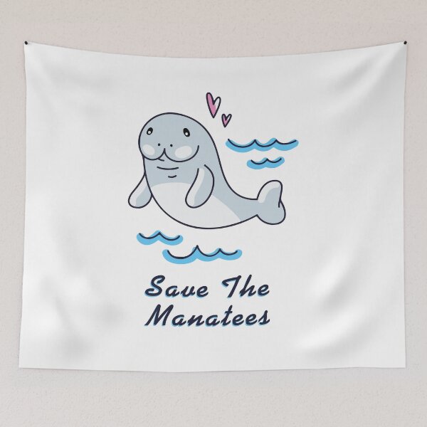 Item preview, Save The Manatees designed and sold by HamzaZemharir.