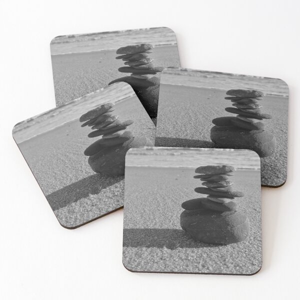 Item preview, Equilibrio de piedra en la playa designed and sold by AngeloDeVal.