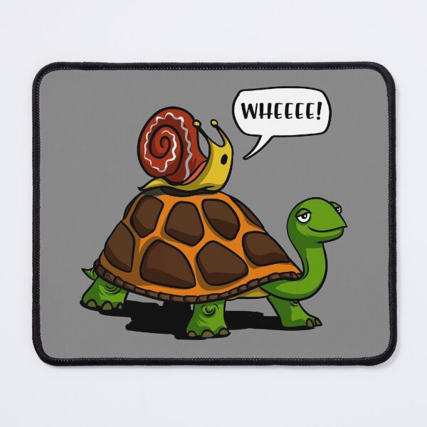 Item preview, Snail Riding Turtle designed and sold by underheaven.