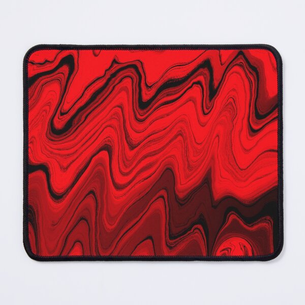 Artikelvorschau, Liquid Marble Abstract Black And Red Psychedelic entworfen und verkauft von fashopera.