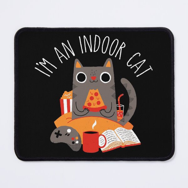 Indoor Cat Mouse Pad