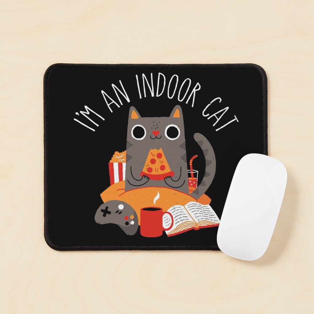 Indoor Cat Mouse Pad